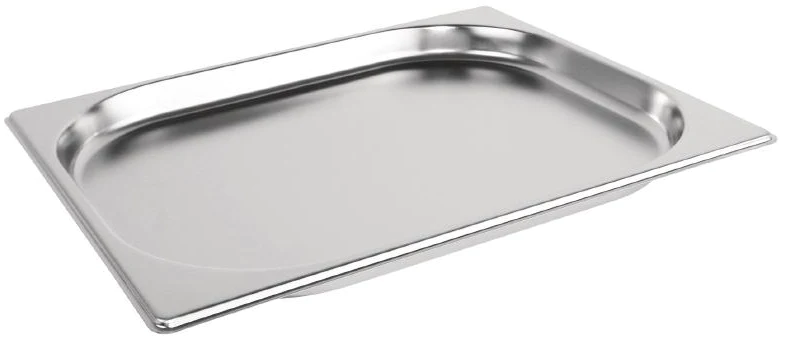 Stainless Steel 1/2 Gastronorm Container 2.5L - Pack of 6