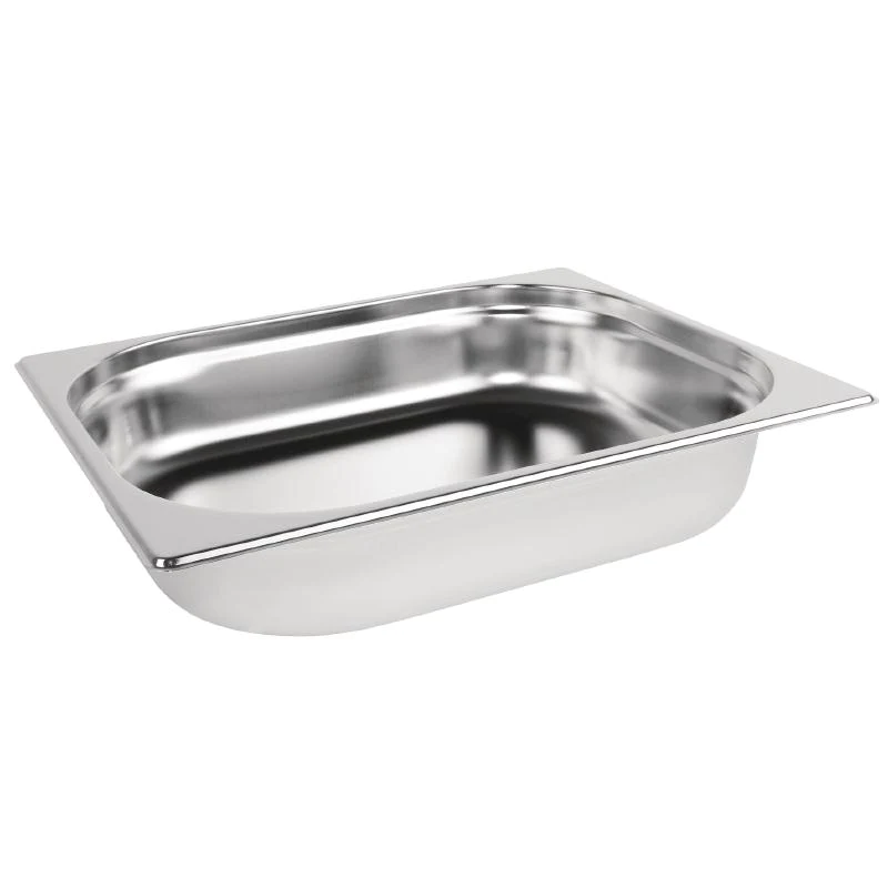 Stainless Steel 1/2 Gastronorm Container 4L - Pack of 6