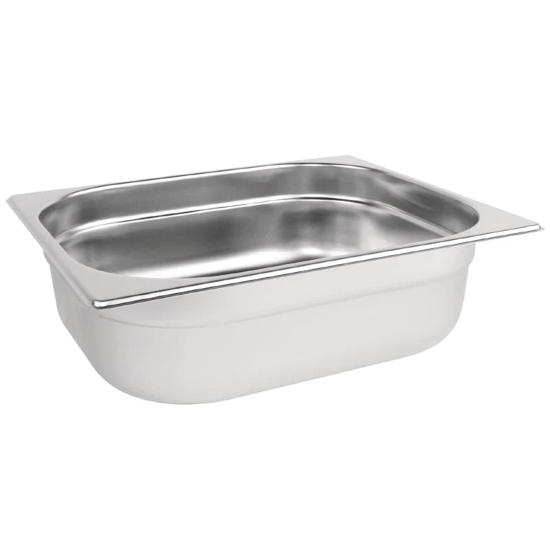 Stainless Steel 1/2 Gastronorm Container 6.2L - Pack of 6