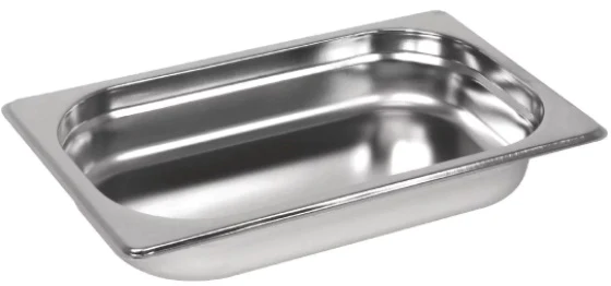 Stainless Steel 1/3 Gastronorm Container 1.45L - Pack of 6