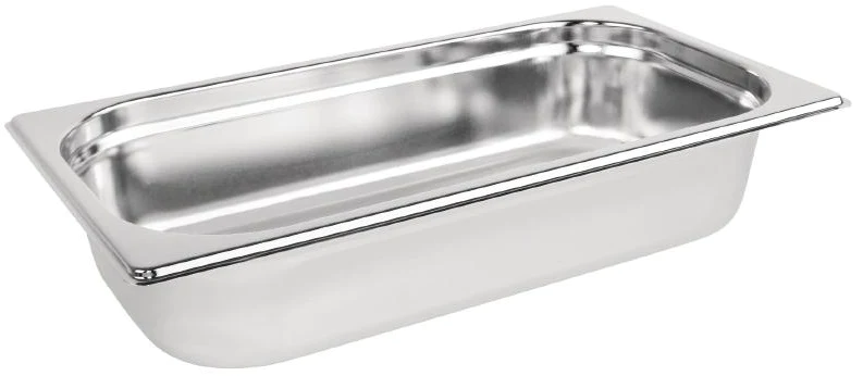 Stainless Steel 1/3 Gastronorm Container 2.5L - Pack of 6