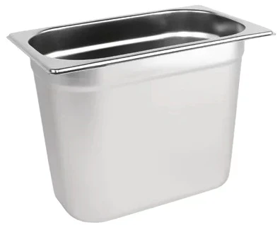 Stainless Steel 1/4 Gastronorm Container 5.2L - Pack of 6