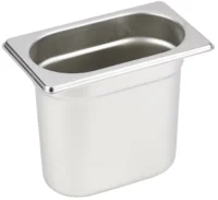 Stainless Steel 1/9 Gastronorm Container 1L - Pack of 6