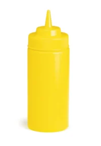 32oz Yellow Sauce Dispenser - Pack of 24