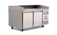 Atosa Marble Top Pizza Prep Counter - 2 Door