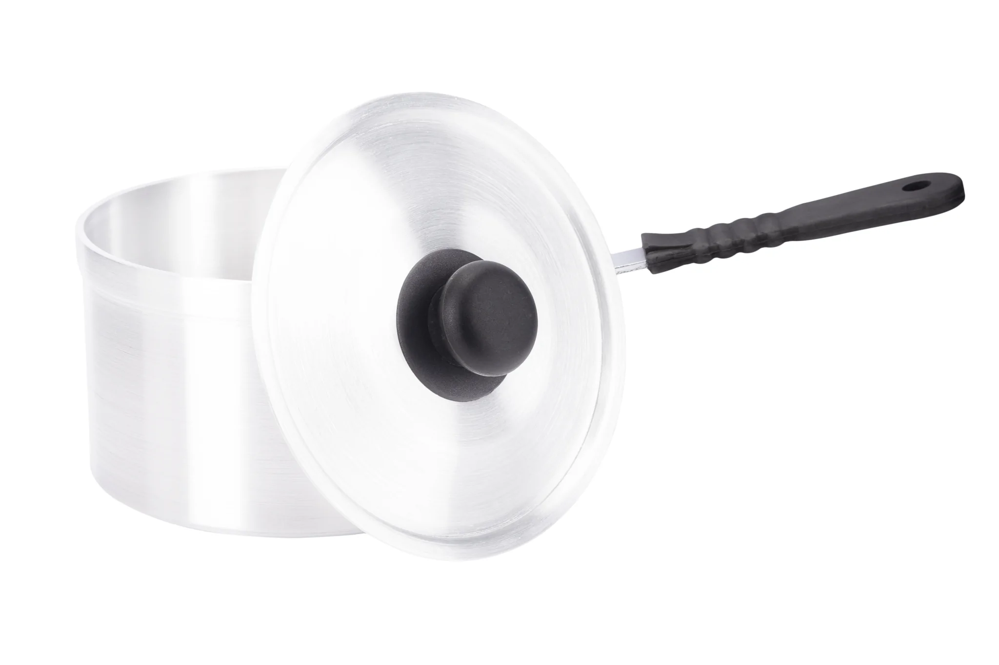 Aluminium Saucepan with Silicon Handle 16cm/2L - Pack of 2 - Image 2