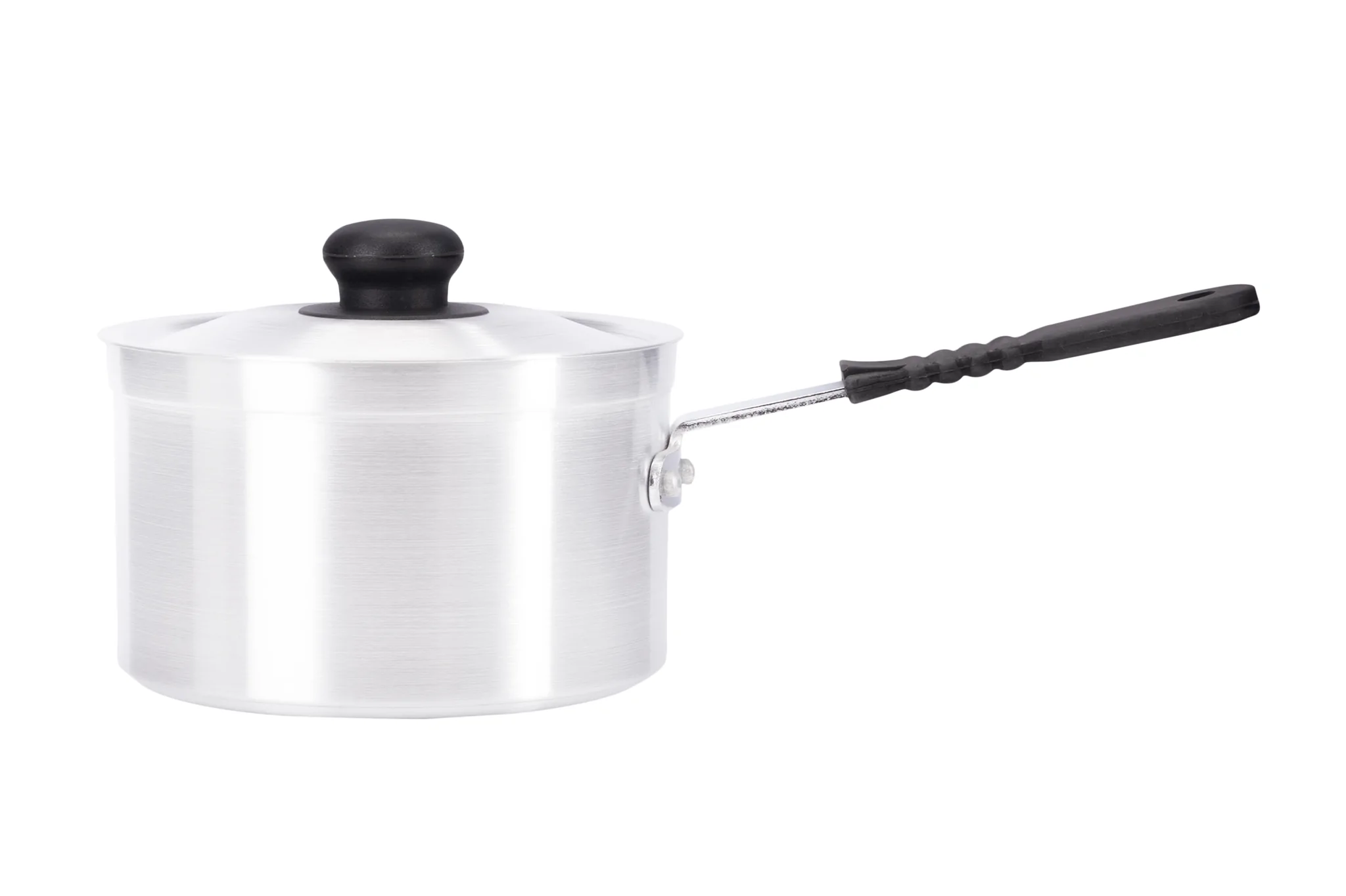 Aluminium Saucepan with Silicon Handle 16cm/2L - Pack of 2
