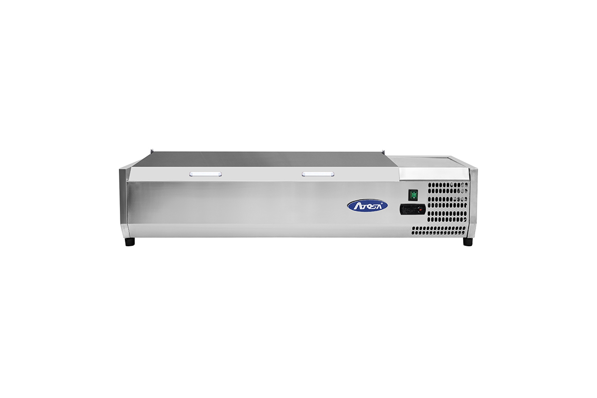 Atosa VRX Covered Topping Unit - 7 x 1/4GN
