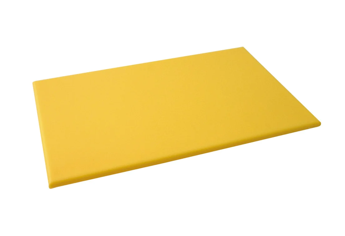 45cm/18" Low Density Yellow Chopping Board - Pack of 12