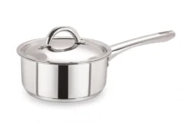 Stainless Steel Saucepan with Wide S/S Lid 20cm/3L - Pack of 6