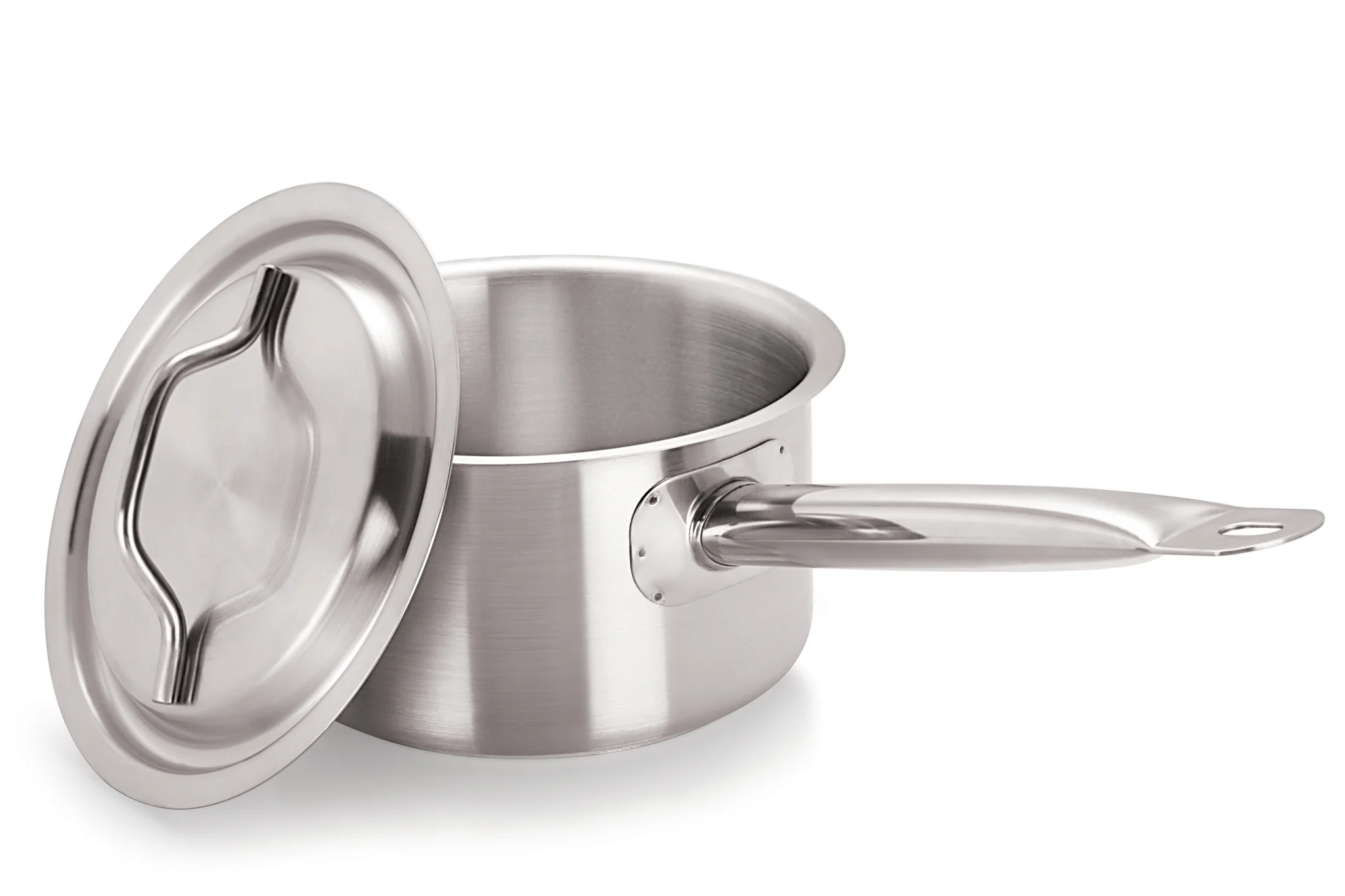 Stainless Steel Saucepan with S/S Lid 16cm/2L - Pack of 6 - Image 2