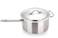 Stainless Steel Saucepan with S/S Lid 28cm/9.8L - Pack of 4