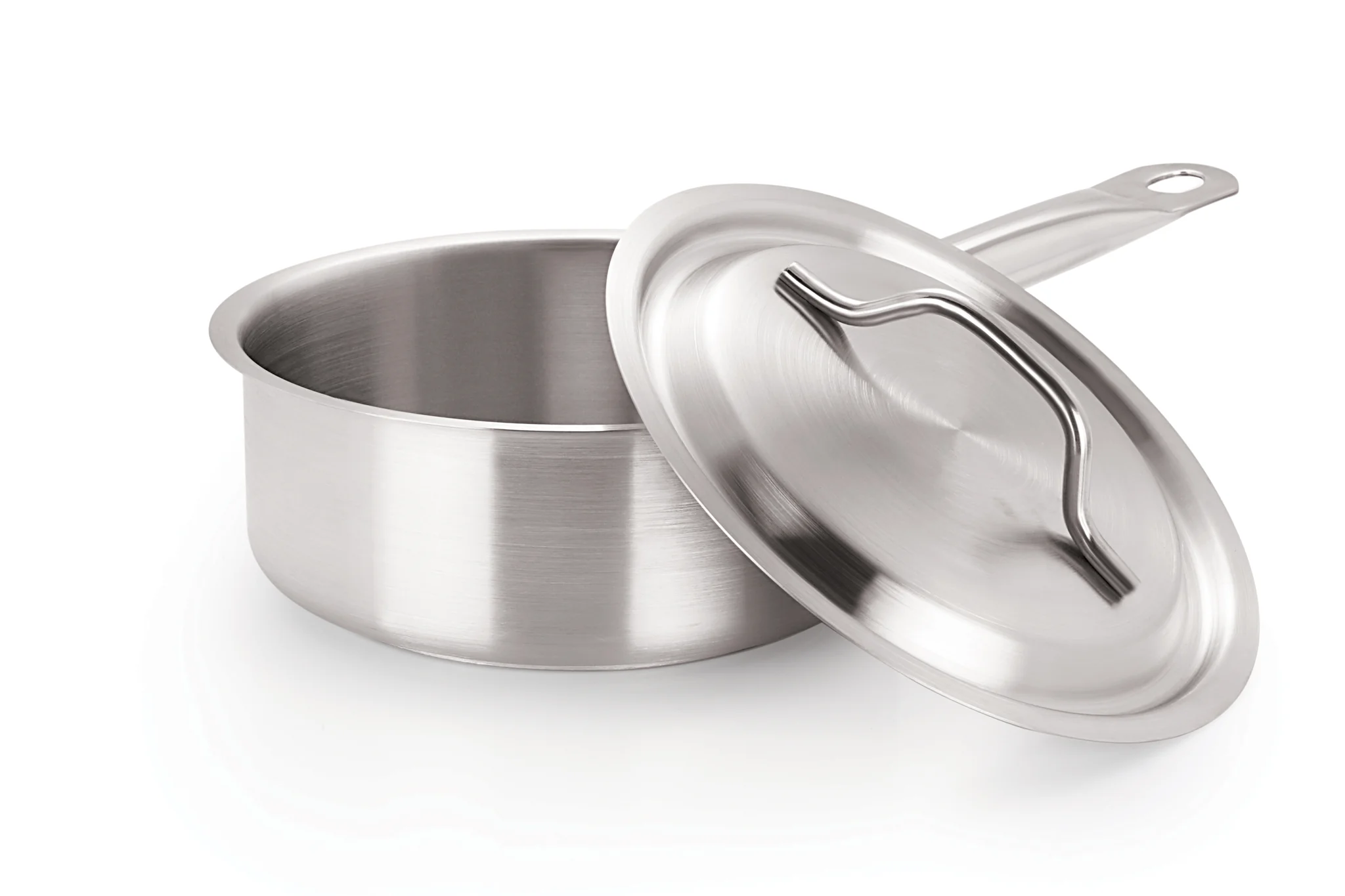 Stainless Steel 20cm/8" Saute Pan - Pack of 2 - Image 2