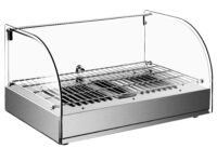 Infernus Single Shelf Counter Heated Display 25L - Curved
