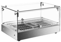 Infernus Single Shelf Counter Heated Display 35L - Squared