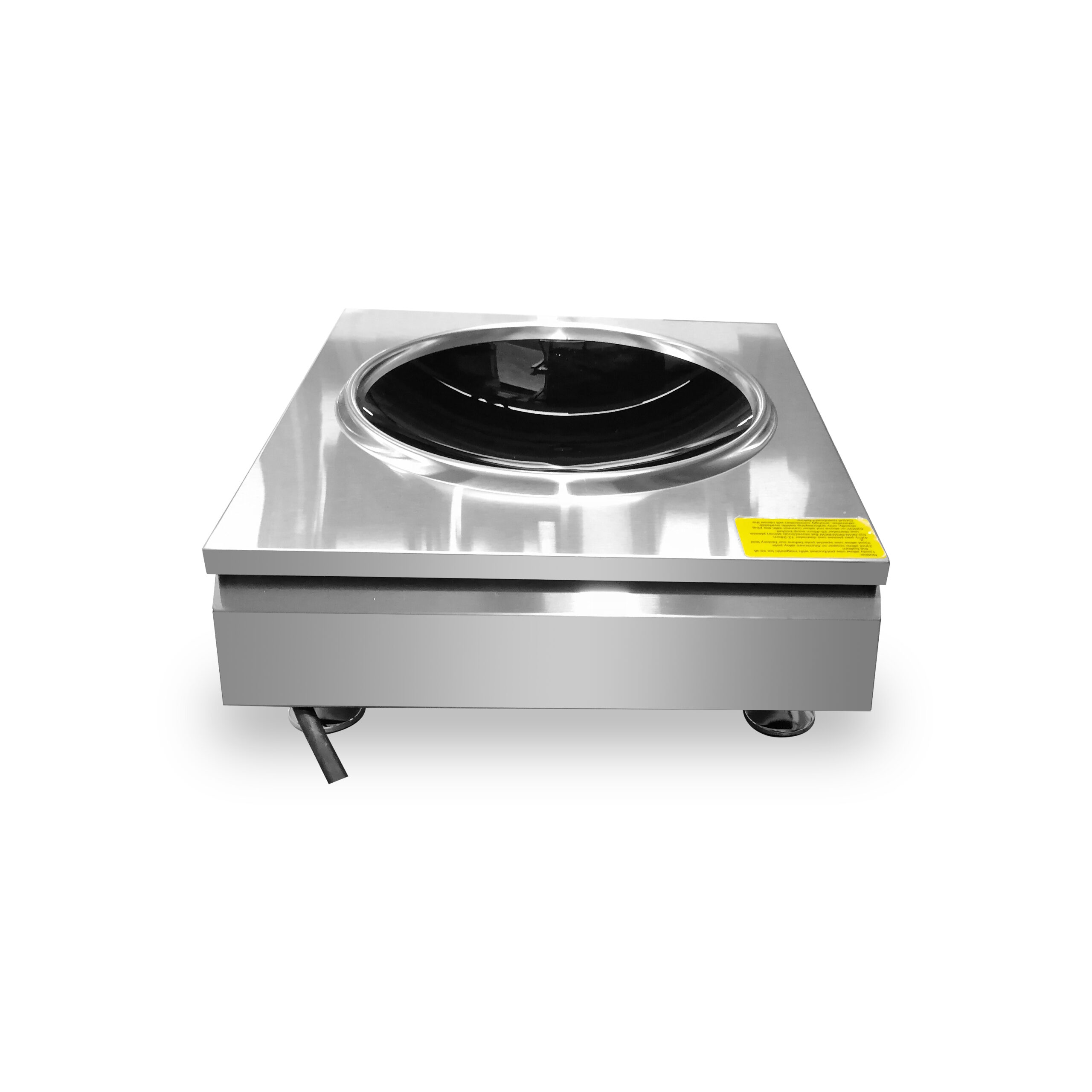 Rear view of the Infernus INF-IC35B commercial induction cooker